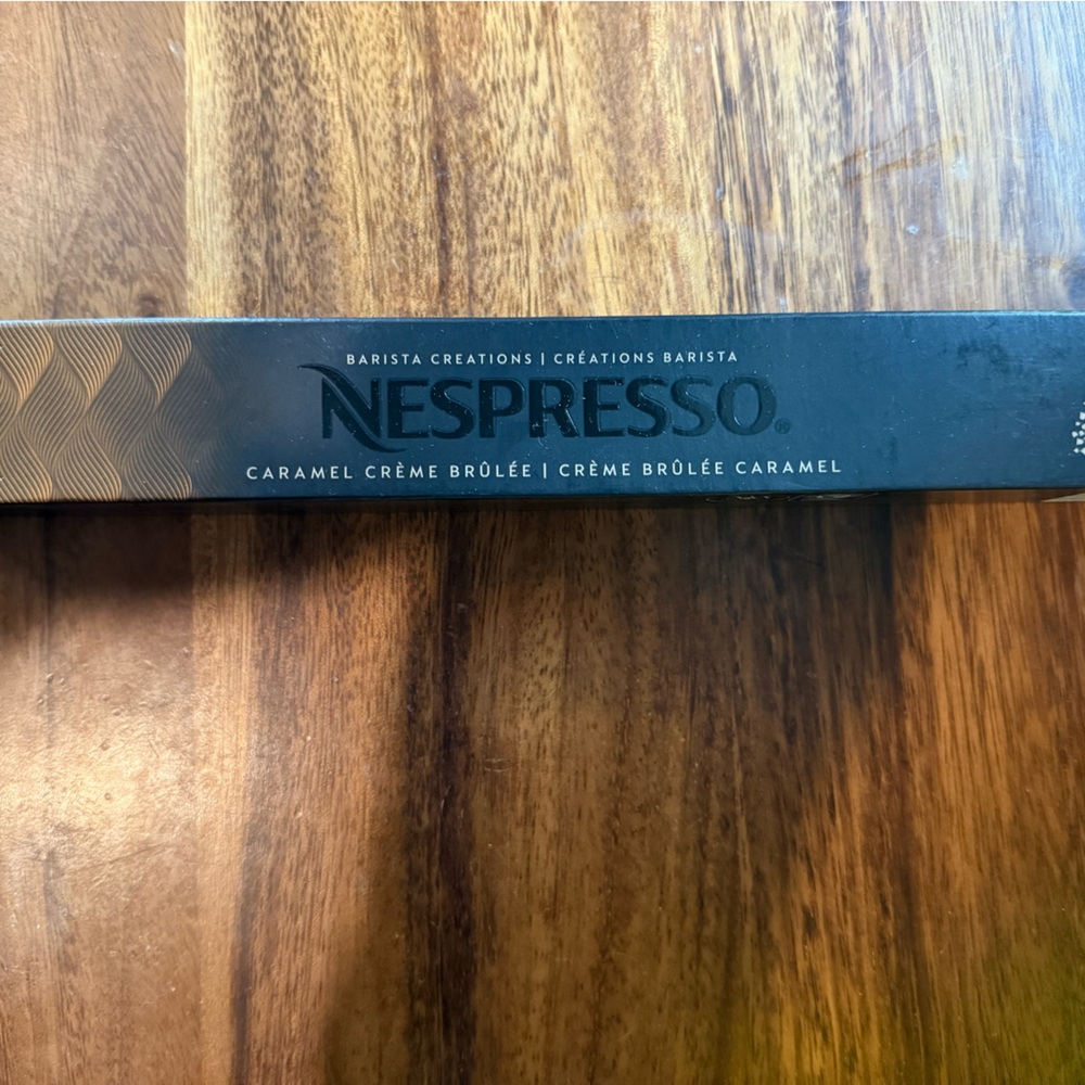 Nespresso Caramel Crème Brûlée Coffee Pods